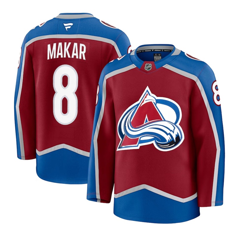 Fanatics Premium Senior Home Jersey – Colorado Avalanche Cale Makar