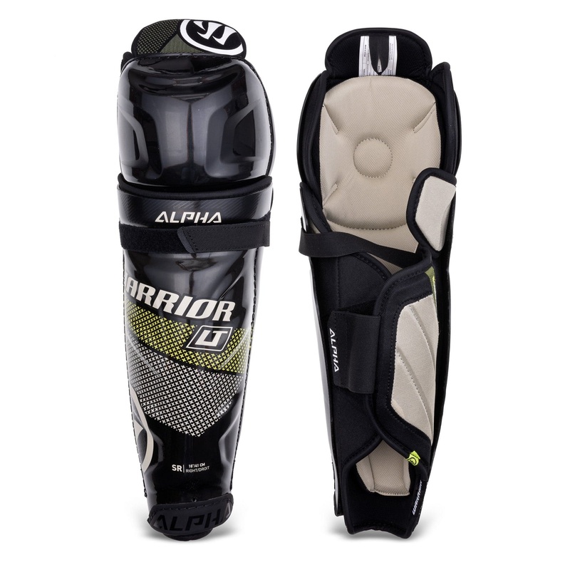 Warrior Alpha Lite Senior Hockey Shin Guards