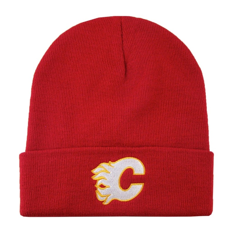 American Needle NHL Cuffed Replica Knit Toque – Calgary Flames