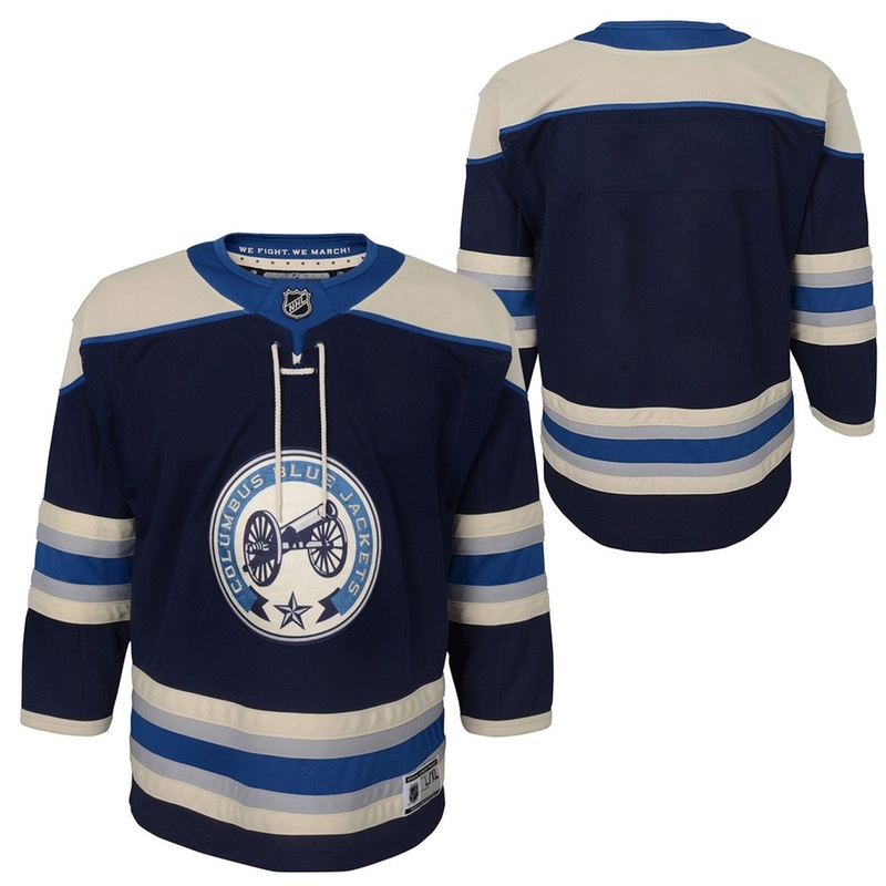 Outer Stuff Premier Junior Third Jersey – Columbus Blue Jackets