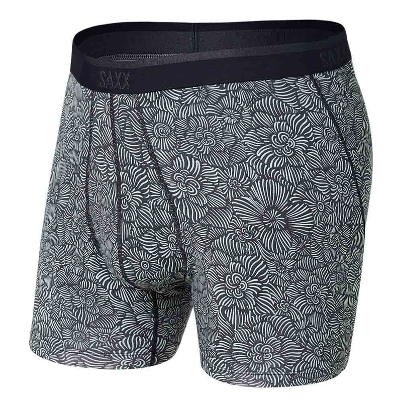 Saxx Platinum Boxers – India Ink Flora Sketch