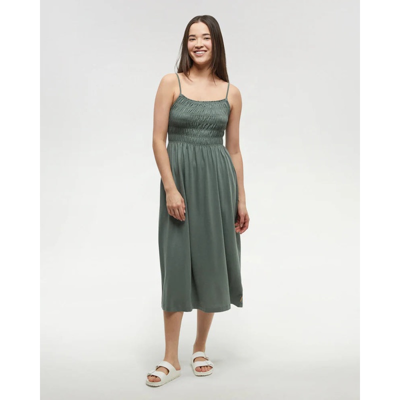 Women’s Driftwood Dress|AGAVE GREEN|METEORITE BLACK|S|M|L|XL