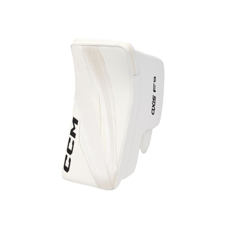 CCM Blocker Axis F9 Int White|FULL RIGHT|Regular