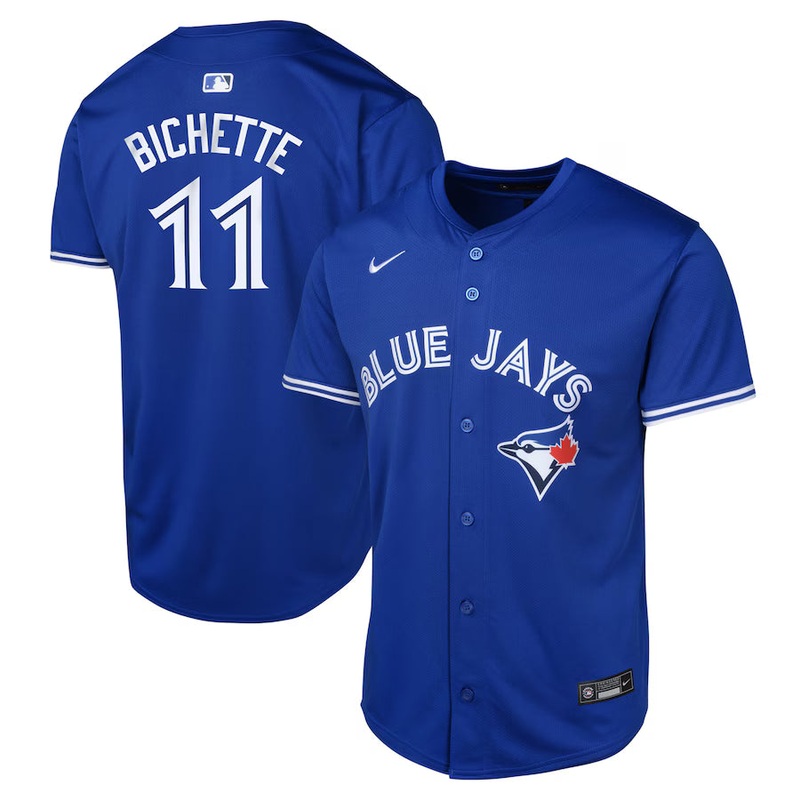 Outerstuff Youth Toronto Blue Jays Alternate Limited Jersey- Bo Bichette