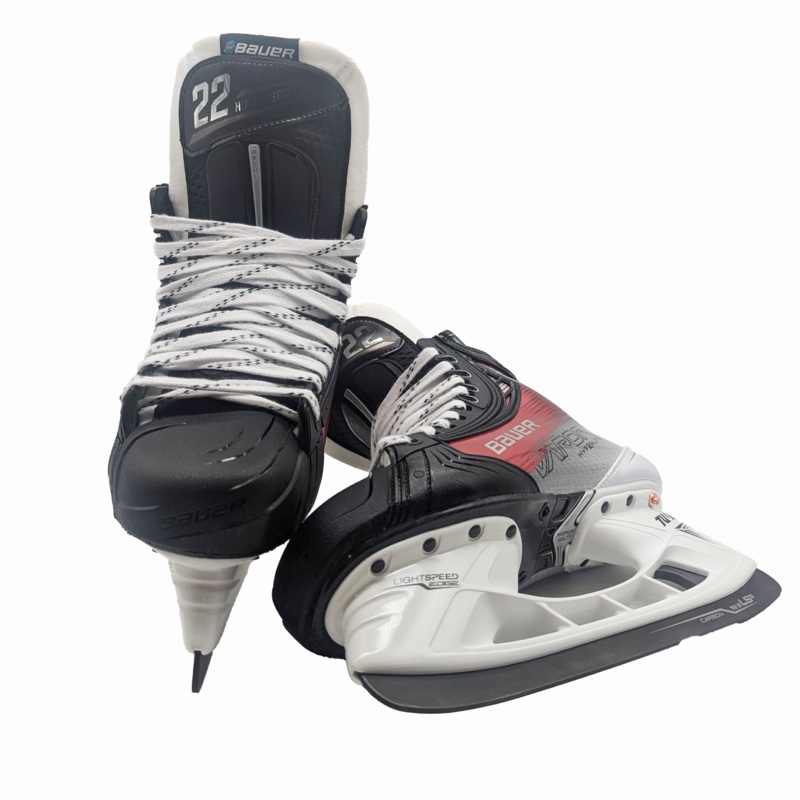 Bauer Vapor Hyperlite 2 – Pro Stock Hockey Skates – Size 8E (Red)