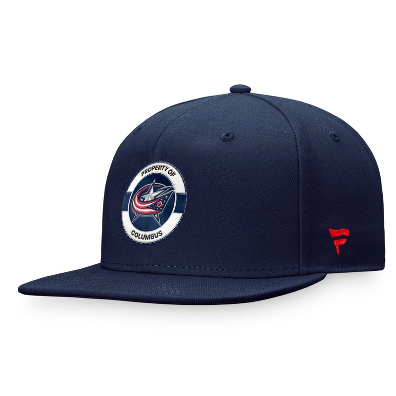 Fanatics AP Practice Snapback Hat – Columbus Blue Jackets