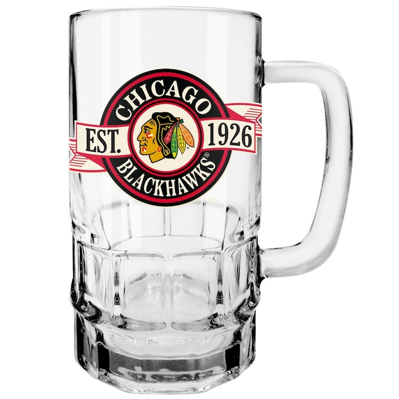 TSV NHL 18oz Banner Beer Stein Mug with Handle