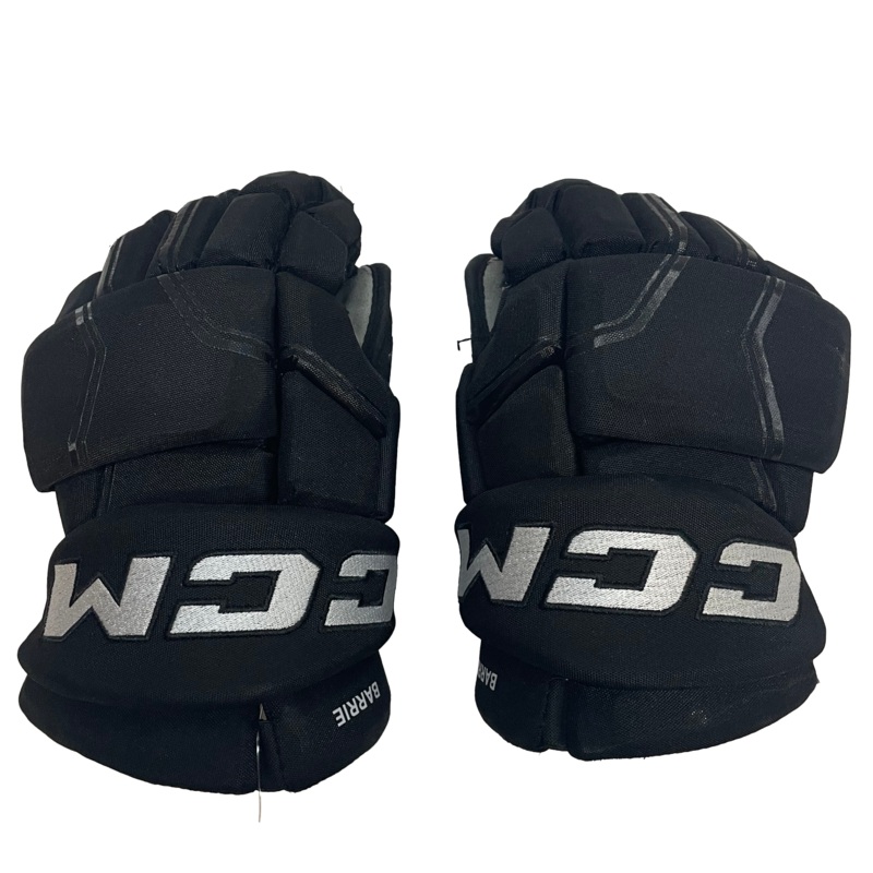 CCM HGQLPP – Used NHL Pro Stock Hockey Glove – Tyson Barrie (Black)