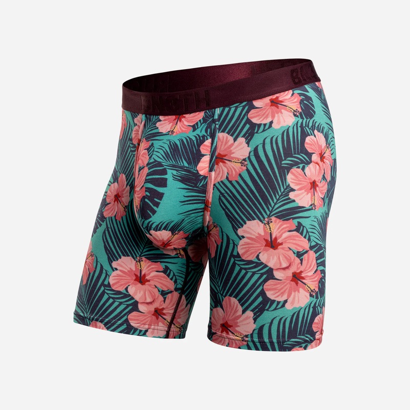 Classic Boxer Brief – Hibiscus Bloom Zesty