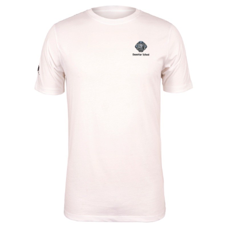 Dunottar School Staff Senior’s White Quest Mens Tee