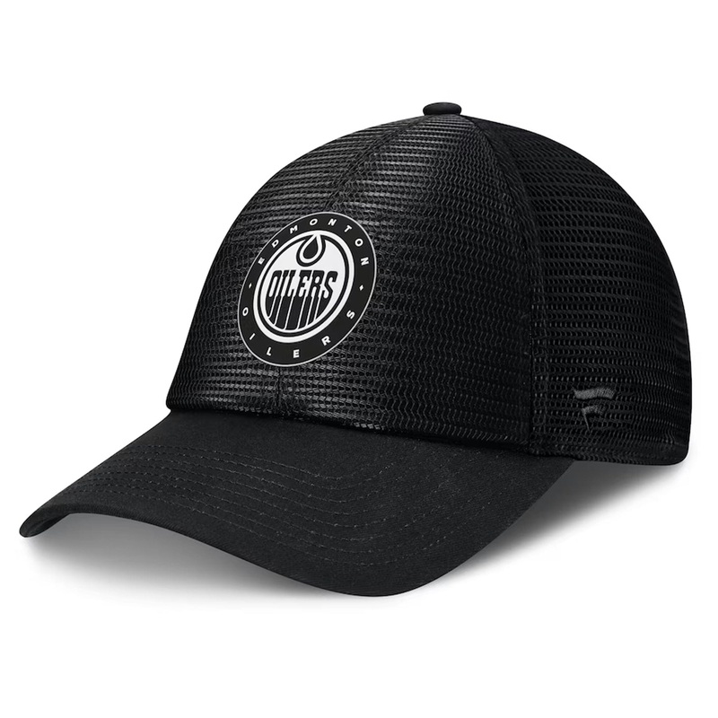 Fanatics Sin Bin Cotton Structured Adjustable Mesh Hat – Edmonton Oilers