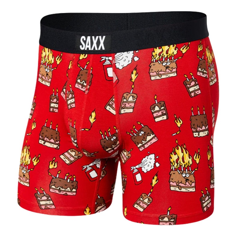 Saxx Vibe Boxers – Fired Up|S|M|L|XL|Fired Up