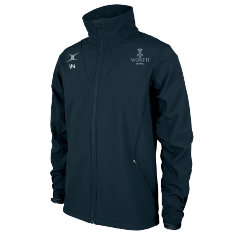 Worth School Adult’s Dark Navy Pro Soft Shell Full Zip Jacket