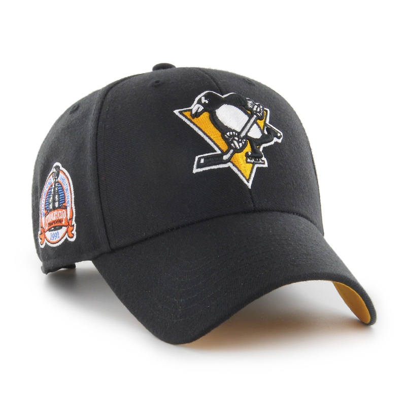 ’47 Brand Pittsburgh Penguins MVP Sure Shot Adjustable Hat