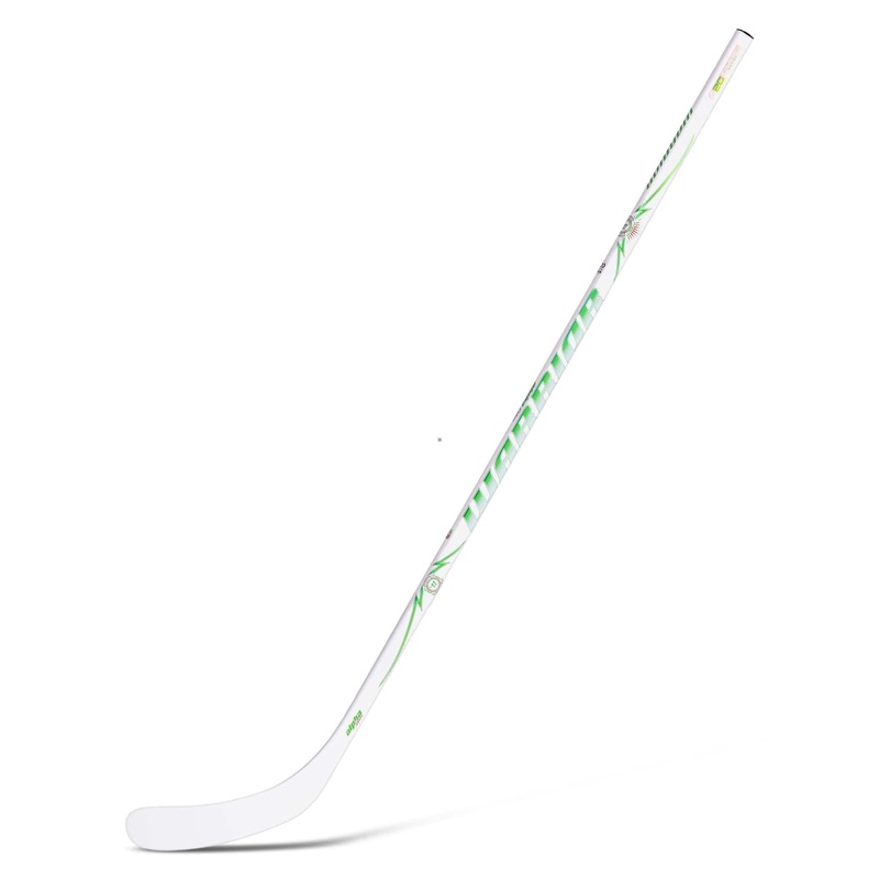 Warrior Alpha Deluxe Youth Hockey Stick – White