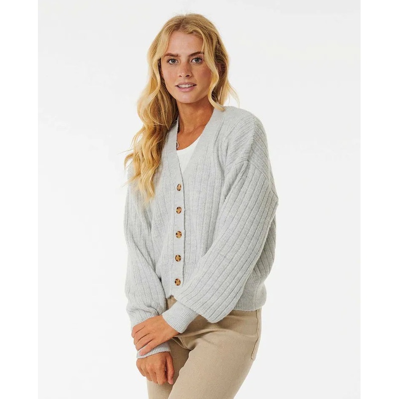 Women’s Afterglow Cardi|LIGHT GREY HEATHER|CLAY|WILD BERRY|TAUPE|S|M|L|XL