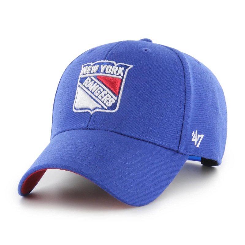47 Brand NHL MVP Sure Shot Adjustable Hat – New York Rangers