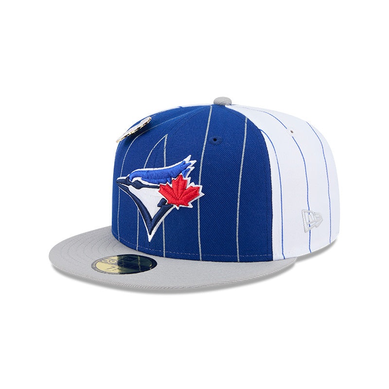 Toronto Blue Jays Pinstripe 59FIFTY Fitted Hat