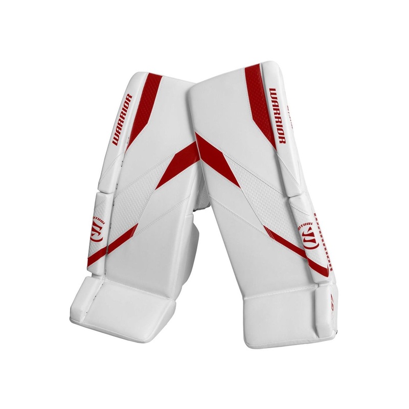 Warrior Goalie Leg Pads G7 Pro Sr White/Red