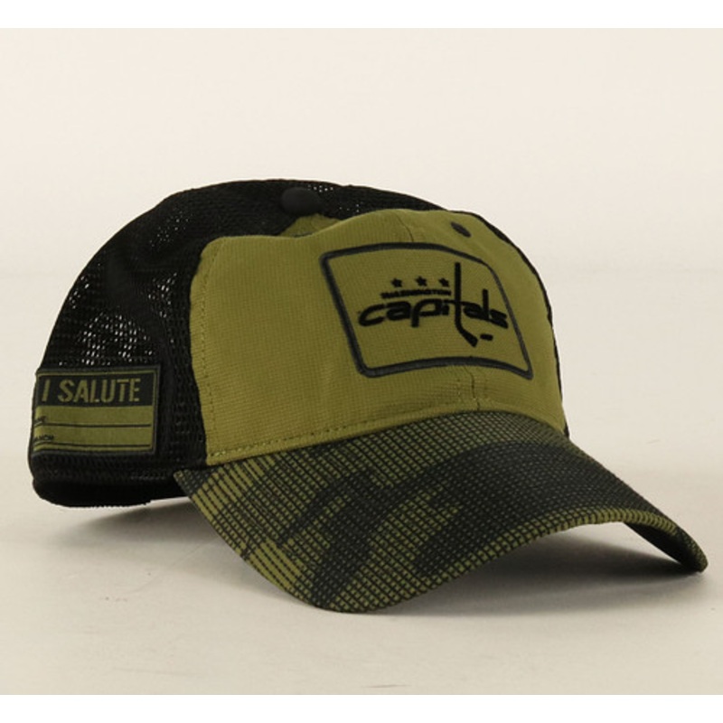 Washington Capitals One Size Authentic Pro Snap Back Hat #10