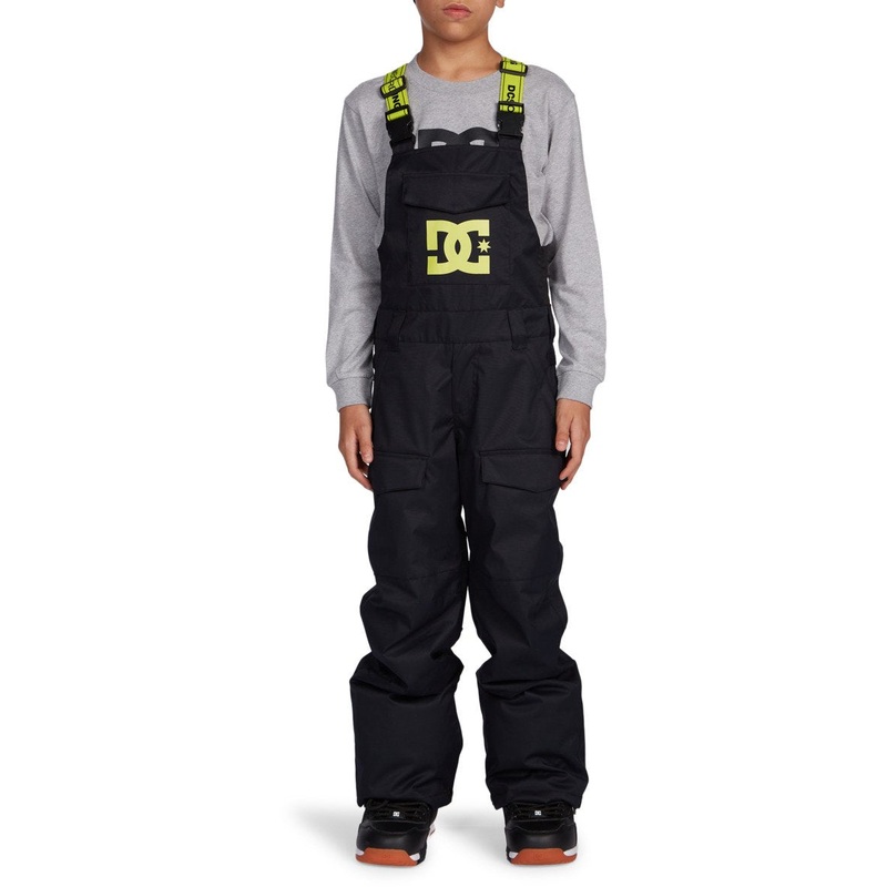 Boys’ Roadblock Bib Snow Pant|ANTHRACITE BLACK|XS|S|M|L|XL