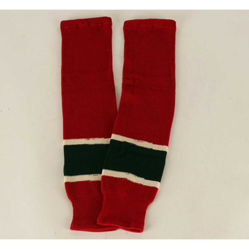 Game Sock – Minnesota Wild – Red CCM Size L