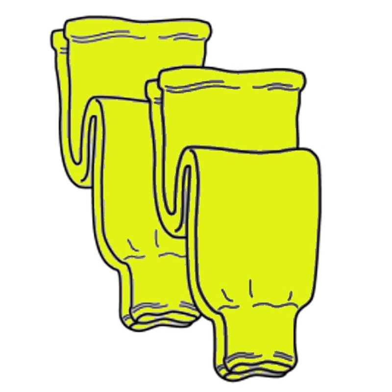 Pearsox Pro Weight Hockey Socks – Neon Yellow