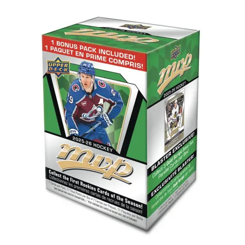 2025-26 Upper Deck MVP Hockey Cards (Blaster)