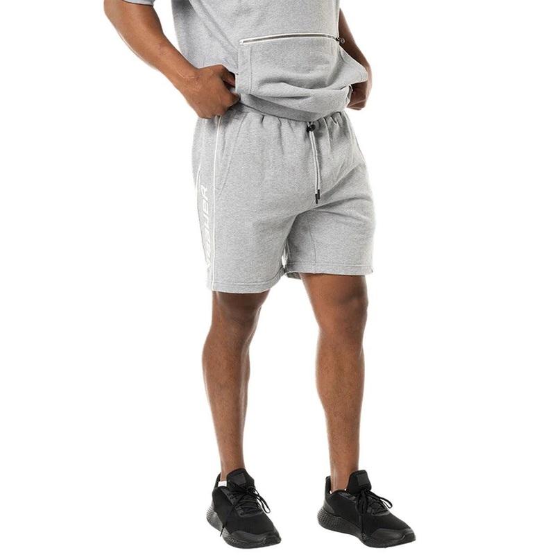 Bauer FLC Knit Short – Senior|S|M|L|XL|2XL|Oatmeal|Grey