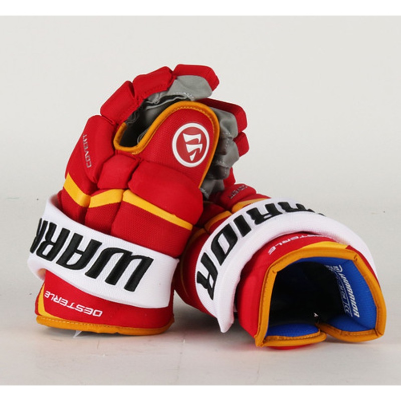 14 Warrior Covert QRL Pro Gloves – Jordan Oesterle Calgary Flames #3