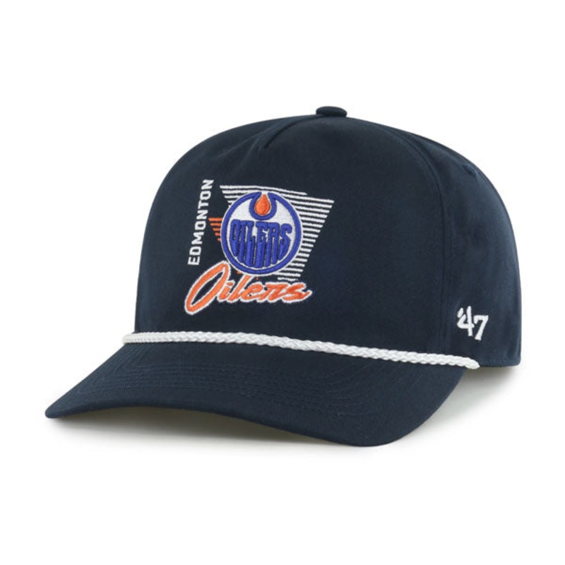 Edmonton Oilers 47 Brand Splint Hitch Hat