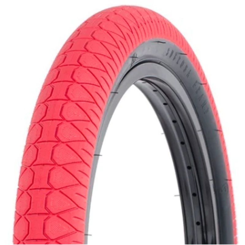 Subrosa Matt Ray BMX Tire|RED/BLACK|20X2.40