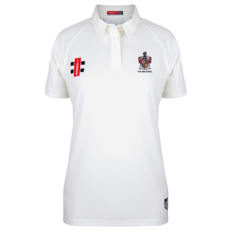 The Judd School Adult’s Ivory Matrix V2 S/S Shirt-Senior