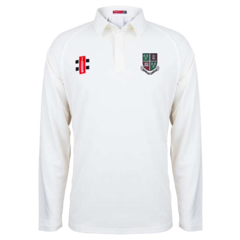 Woodhouse Grove School Child’s Ivory Matrix V2 L/S Shirt-Junior