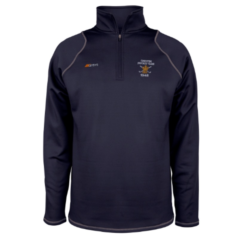 Chester Hockey Club Child’s Dark Navy Quest 2 1/4 Z Fleece-Junior