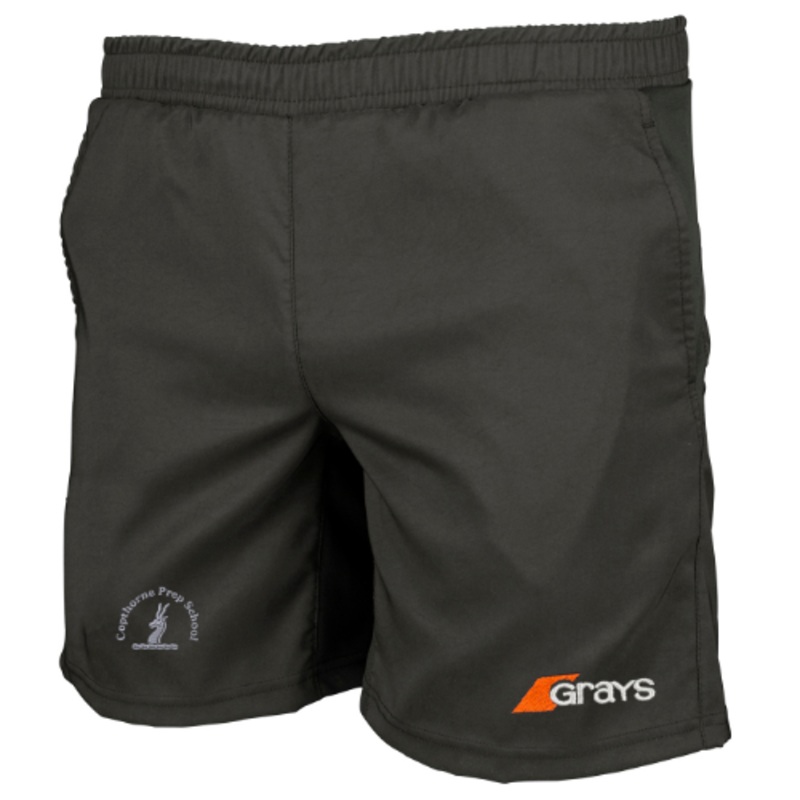 Copthorne Preparatory School Adult’s Black Axis Shorts – Mens