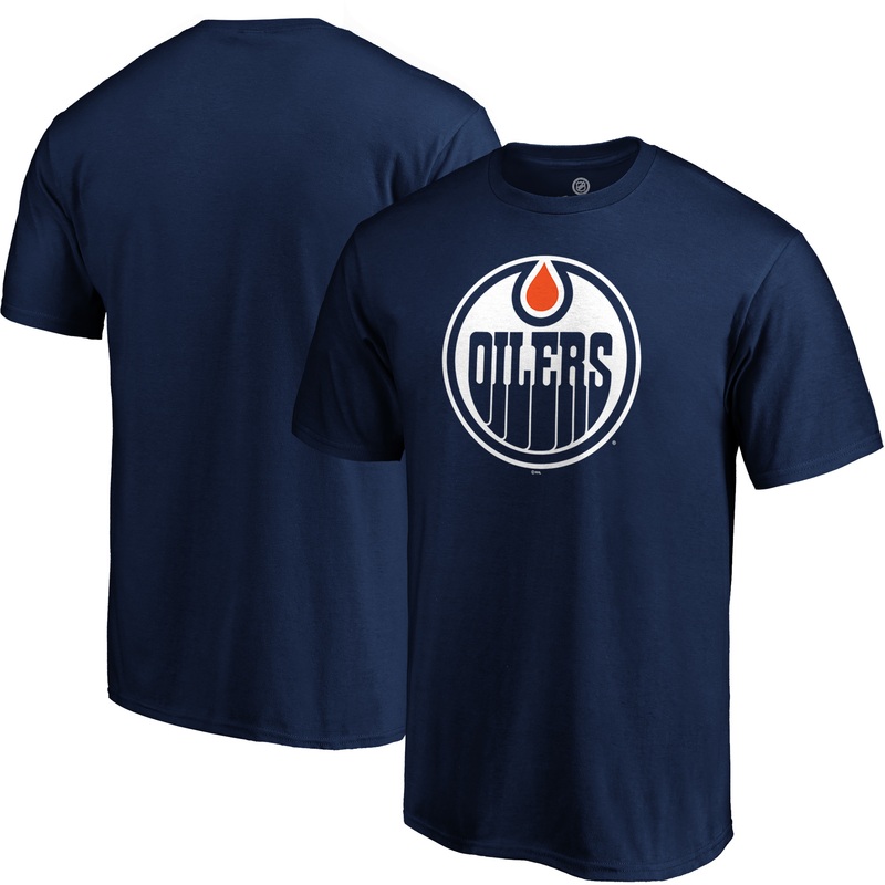 Core Primary Logo Men’s Tee – Edmonton Oilers