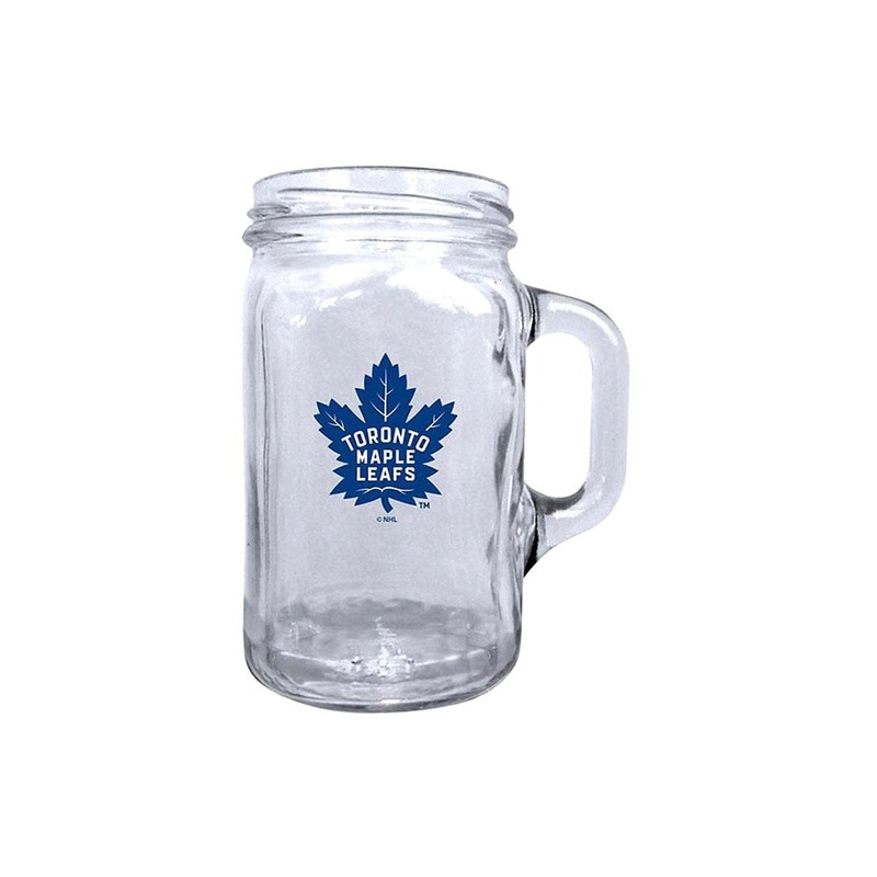 Toronto Maple Leafs Sports Vault NHL Mason Jar Jug
