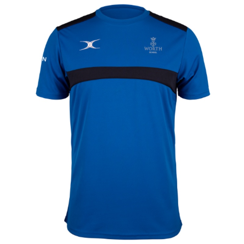 Worth School Adult’s Royal / Dark Navy Photon Tee Unisex (INITIALS OPTIONAL)