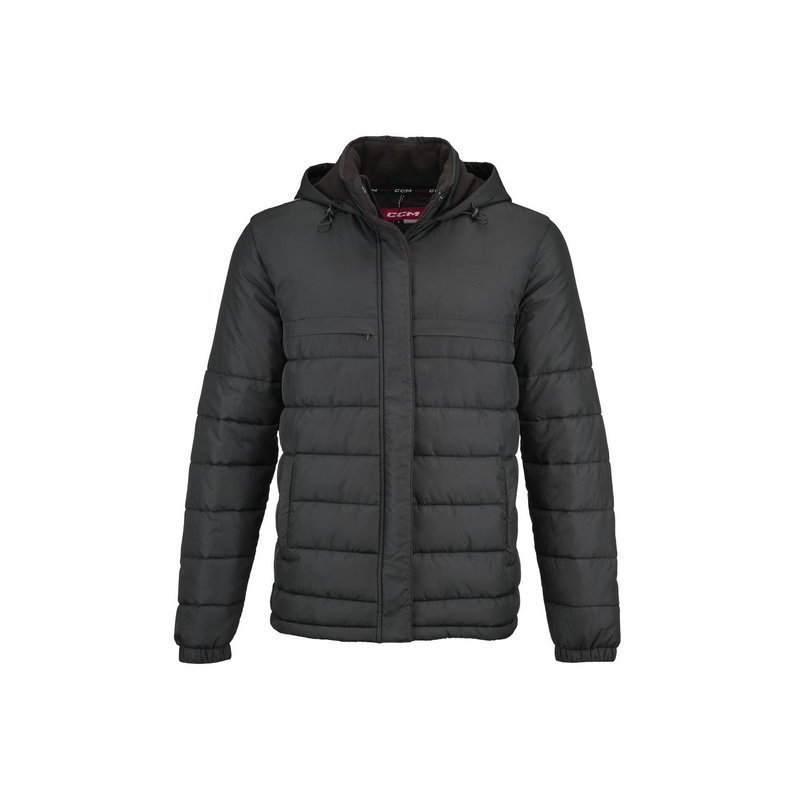 CCM Jacket Quilted Winter Sr Black