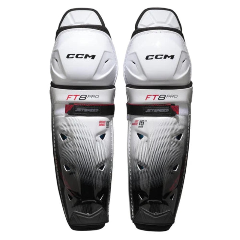 CCM JetSpeed FT8 Pro Junior Shin Guards