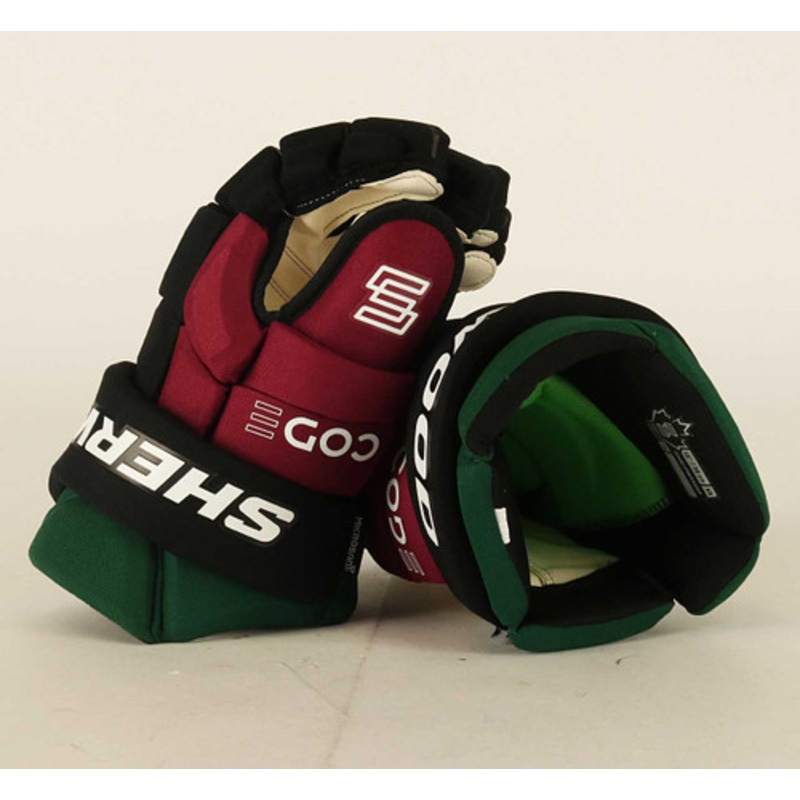 13 Sherwood Code Encrypt 1 Gloves – Team Stock Arizona Coyotes #4