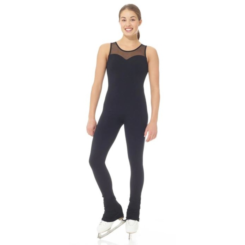 Mondor One Piece Ladies Size Small Black Figure Skate Outfit