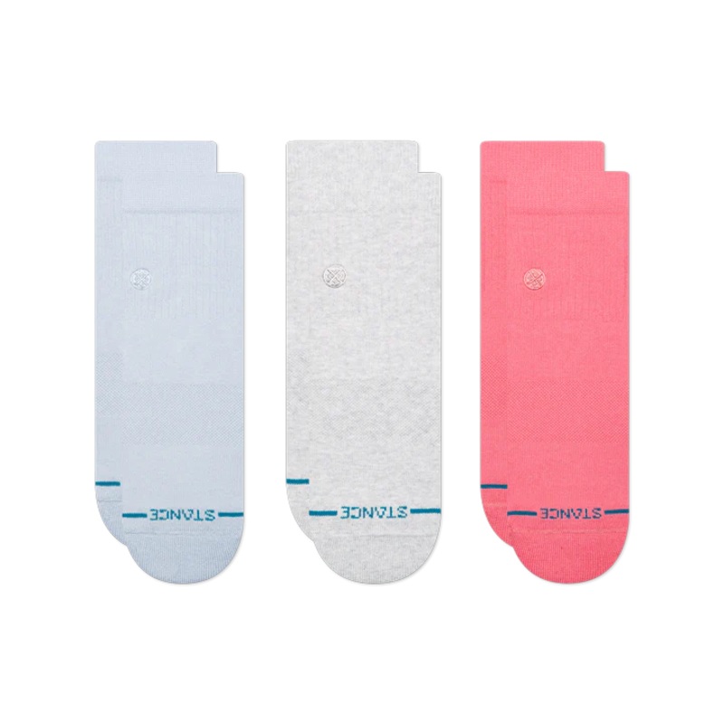 Stance Women’s Icon Quarter Socks – 3 Pack