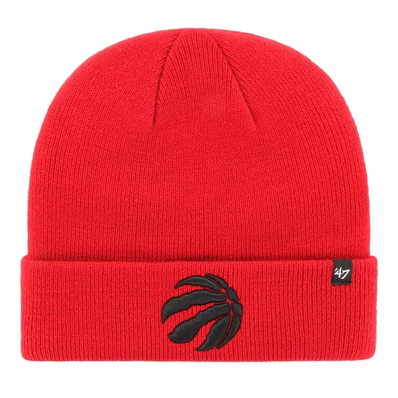 47 Brand Raised Cuff Knit Toque – Toronto Raptors RED