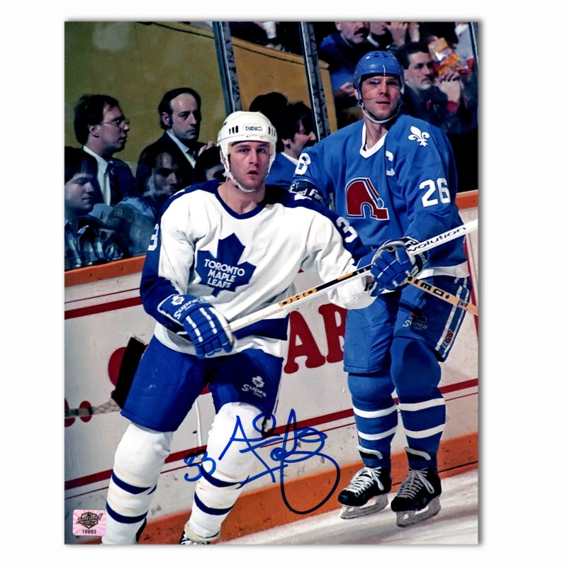 Al Iafrate Autographed Toronto Maple Leafs Away 8×10 Photo