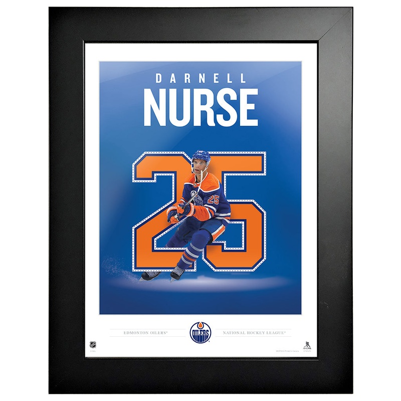 Edmonton Oilers | Nurse Breakout | 12 x 16 Frame