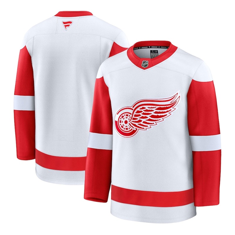 Fanatics Premium Senior Away Jersey – Detroit Red Wings