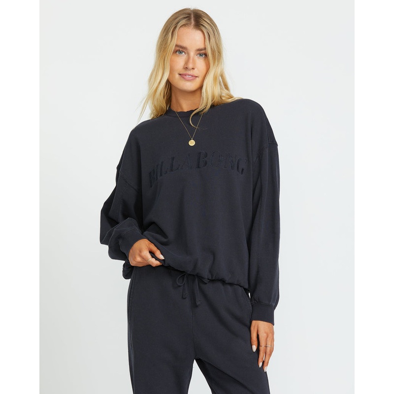 So Typical Kendal Crew Fleece|BLACK PEBBLE|HAZE|XS|S|M|L|XL