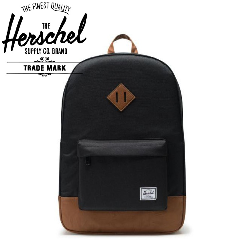 HERSCHEL Heritage Backpack|ECLIPSE|GREEN|NAVY|PINK 2 TONE|CAMO|ROLL CALL|PINK|FLOWER|TIE DYE|RED|BLACK/TAN|CAMO/SADDLE|WOODLAND CAMO|BLACK CAMO